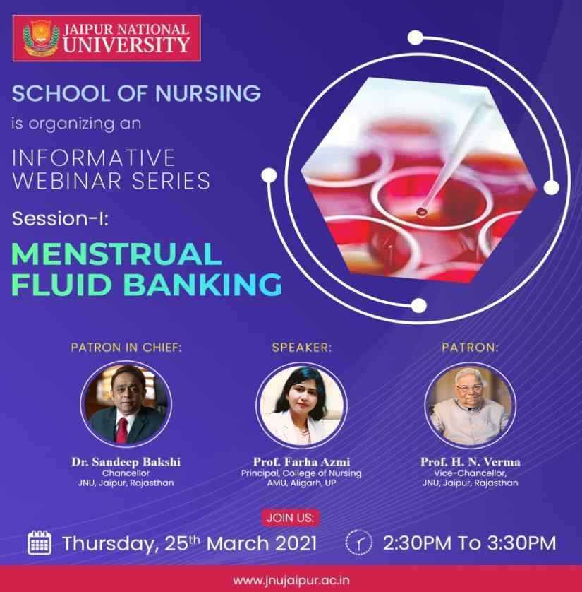 Menstrual Fluid Banking